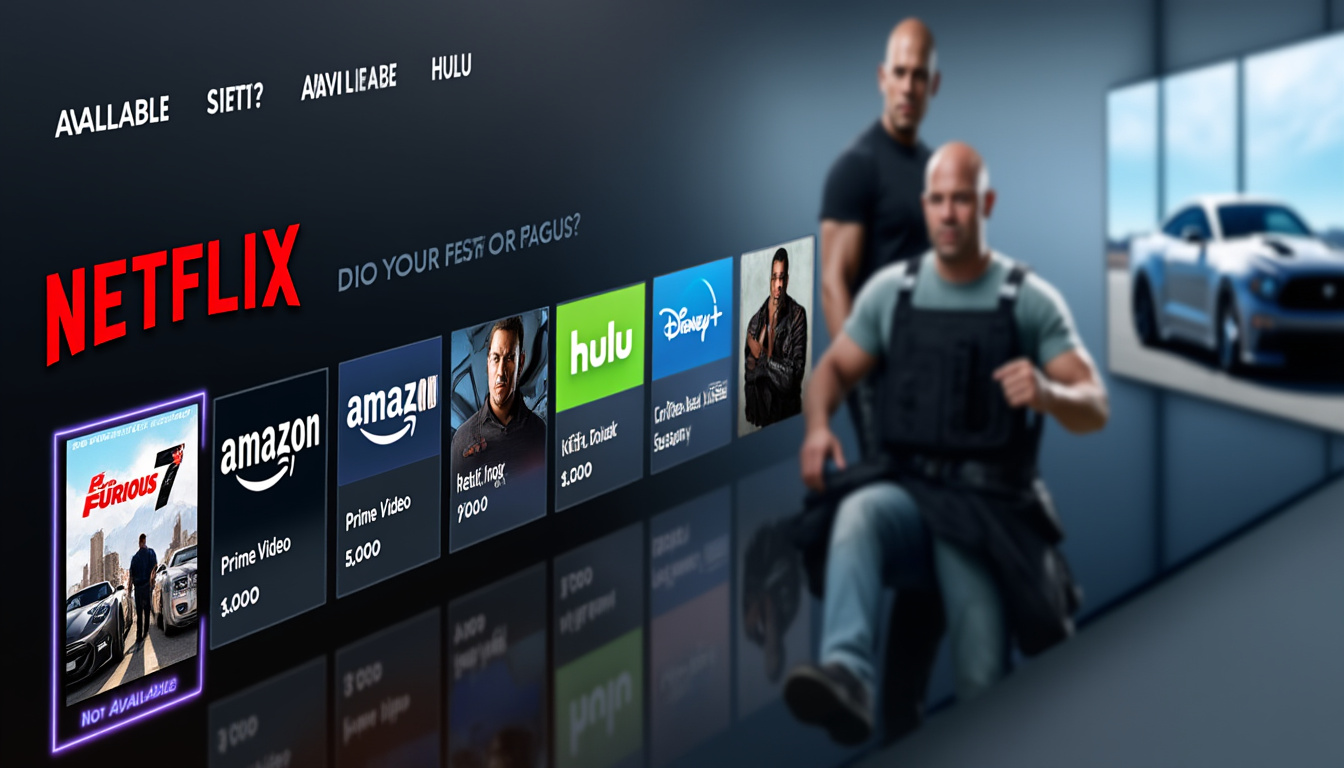 découvrez fast and furious 7 en streaming vf et vivez des sensations fortes entre action, adrénaline et poursuites spectaculaires avec vos héros préférés.