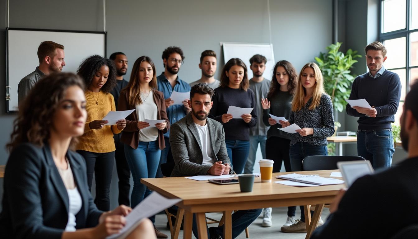 découvrez le processus complet de casting pour une série tv, de l'audition à l'obtention du rôle, avec des conseils et explications détaillées.