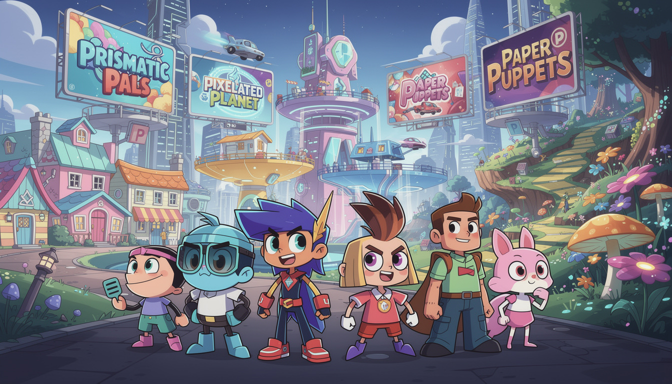 découvrez une sélection captivante de dessins animés commençant par la lettre p, parfaite pour petits et grands fans d'animation.