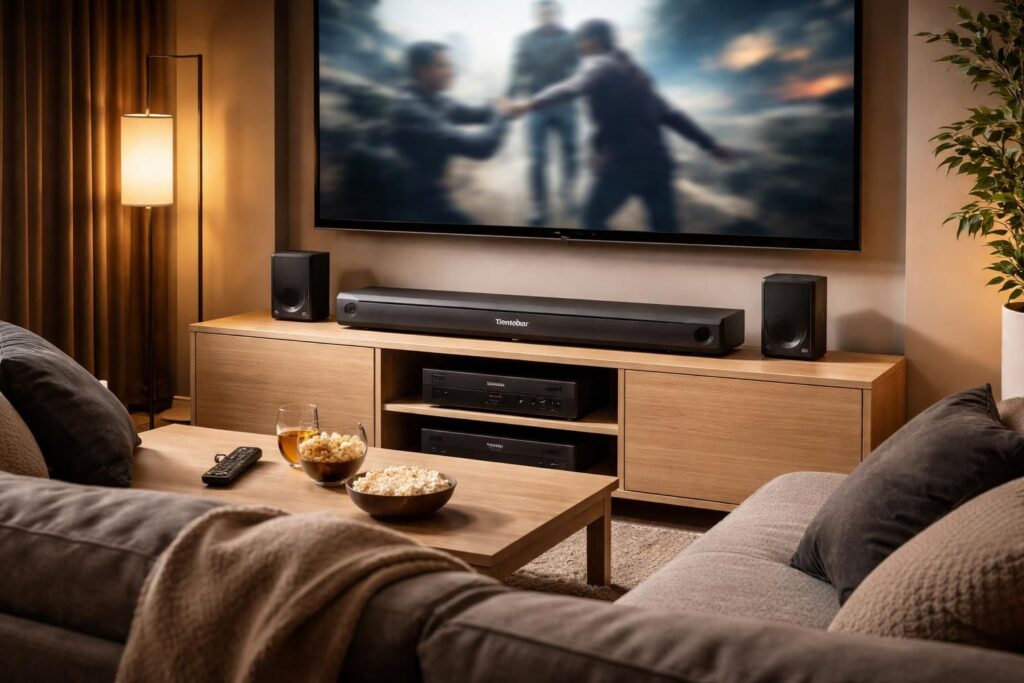 découvrez notre review complète de la teufel cinebar, une barre de son offrant un excellent rapport qualité-prix pour améliorer votre expérience audio à la maison.