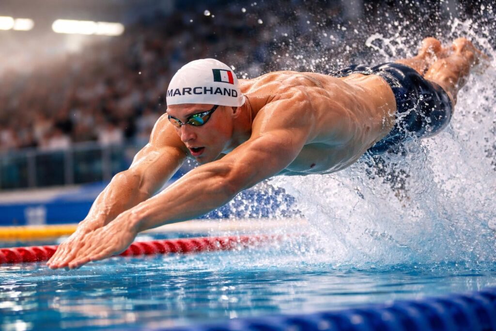 découvrez l'univers captivant du documentaire dédié à leon marchand et ses exploits impressionnants, plongez au cœur de son parcours exceptionnel.