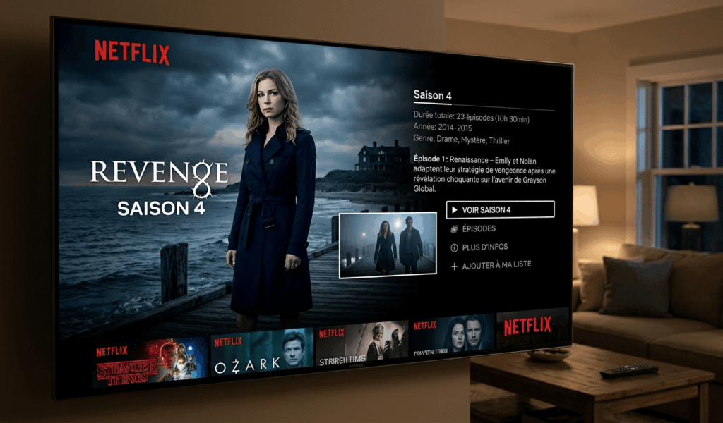 revenge saison 4 en streaming