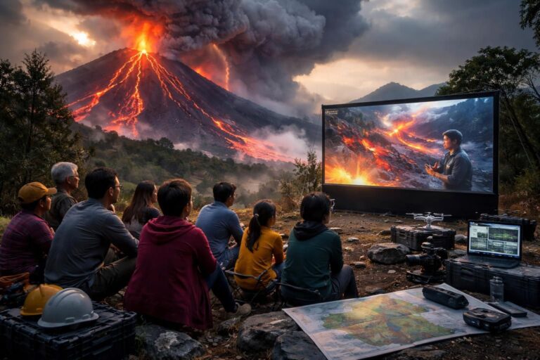 Le rôle du documentaire sur la volcanologie dans la sensibilisation aux risques naturels
