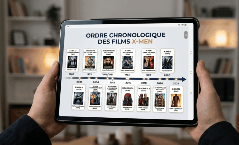 Plongez dans l&rsquo;ordre chronologique des X Men et découvrez leurs récits fascinants
