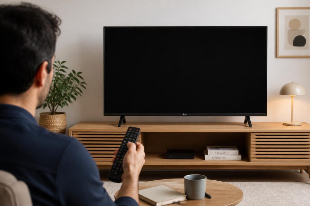 apprenez à réinitialiser rapidement et efficacement votre tv lg en cas d'écran noir grâce à notre guide étape par étape simple et pratique.