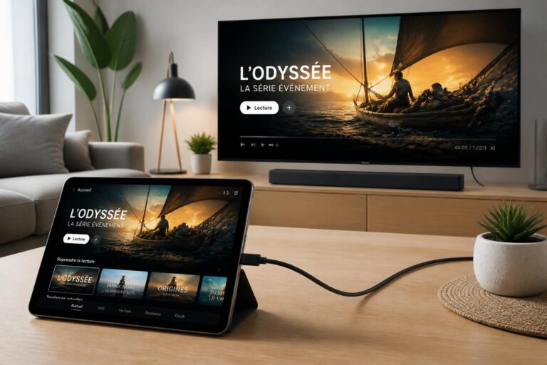 Tablette Samsung : connecter à une TV et éviter les soucis audio, guide