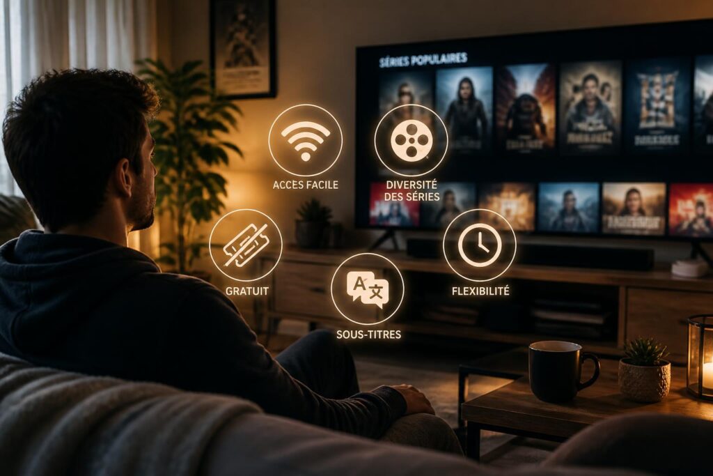 découvrez les 5 principales raisons d'utiliser un site de streaming gratuit en vostfr pour profiter de vos séries préférées avec sous-titres, améliorant ainsi votre expérience de visionnage.