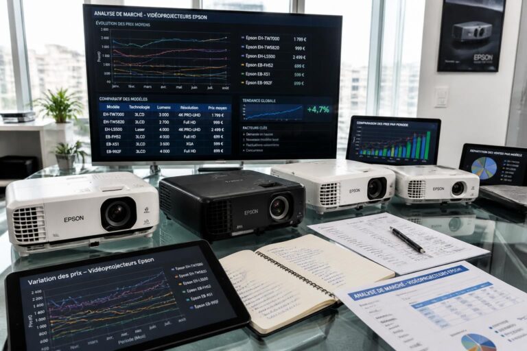 Comprendre les variations des prix des vidéoprojecteurs Epson sur le marché