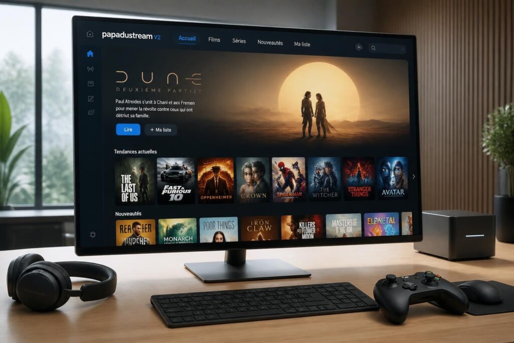 découvrez papadustream v2, la nouvelle référence incontournable pour le streaming, offrant une expérience fluide et un large choix de contenus en ligne.