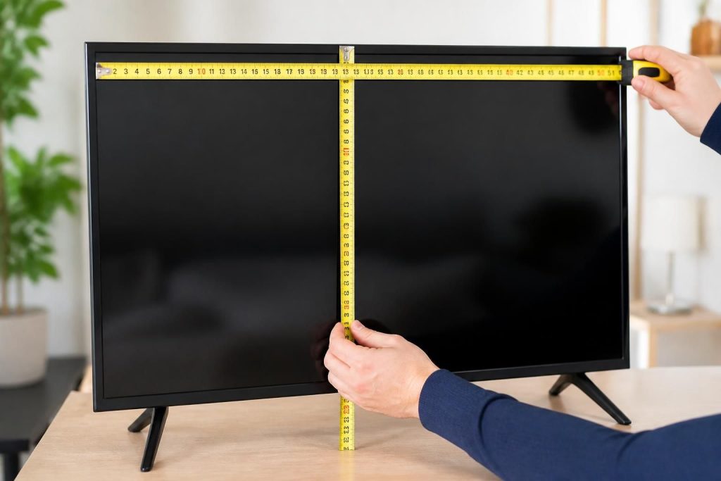 découvrez comment mesurer précisément la longueur et la largeur d'une tv 43 pouces avant votre achat pour un choix parfaitement adapté à votre espace.